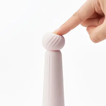 Iroha by Tenga Rin Kogane Intimate Massage Device - Yellow, Waterproof