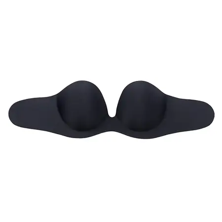 Bye Bra Gala Bra D Cup Black - Strapless Invisible Support System