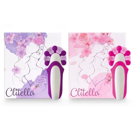 FeelzToys Clitella Pink - Compact Multi-Function Stimulating Device