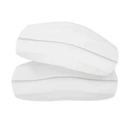 Bye Bra Cushion Strap Pads Clear Silicone Comfort Support - 1 Pair