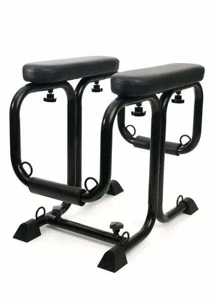 Bangers Bondage Seat with 8 Attachment Points, Padded Armrests, Black