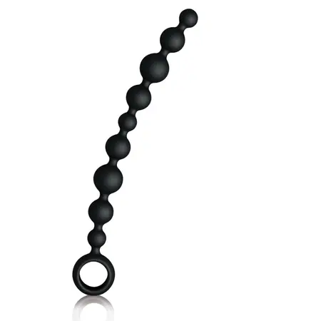 Joydivision Joyballs Long Black - Silicone Bead System 29.8 cm