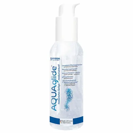 Joydivision AQUAglide Water-Based Lubricant 125ml - Medical-Grade Formula