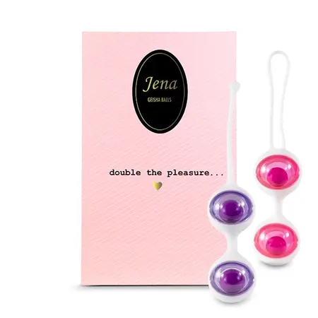 FeelzToys Jena Pelvic Floor Trainer Set Purple Pink 5-in-1 System