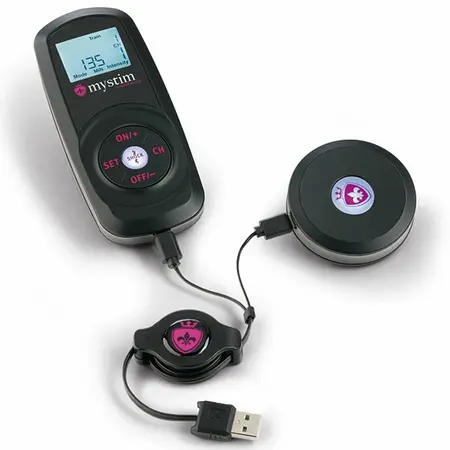 Mystim Cluster Buster Wireless e-Stim System Starter Kit, 8 Channels