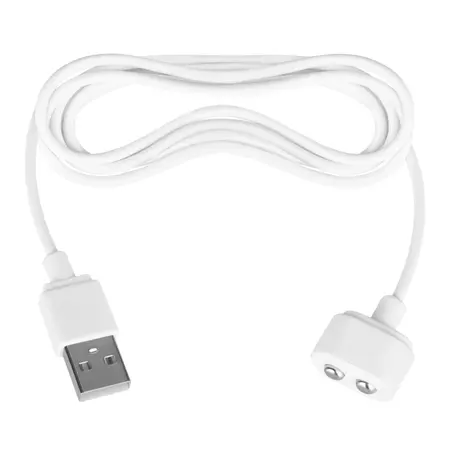 Satisfyer USB Charging Cable White - Magnetic Universal Model