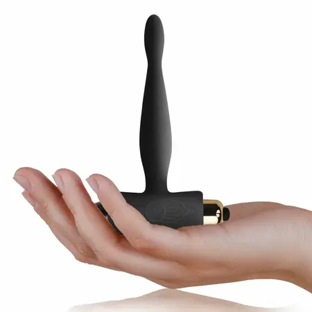 Rocks-Off Petite Sensations Teazer Intimate Silicone Massager Black