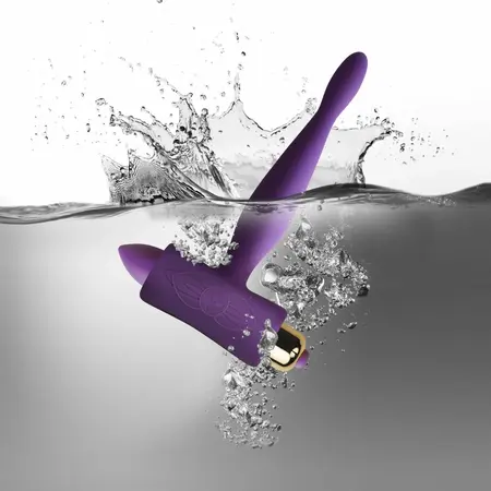 Rocks-Off Petite Sensations Teazer Purple - Compact Silicone Stimulator