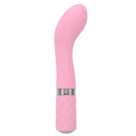 Pillow Talk Sassy Pink Rechargeable Intimate Massager, Silicone, Large Tip