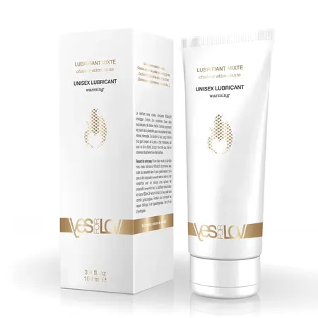 YESforLOV Unlimited Warming Lubricant 100ml - Water-Based, Neutral pH