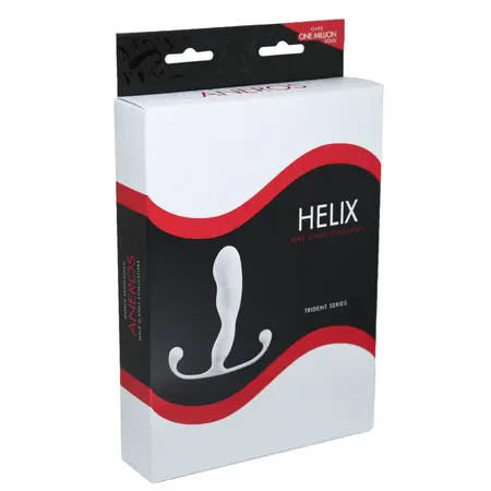 Aneros Helix Trident Intimate Massager with Multi-Axial Motion, White