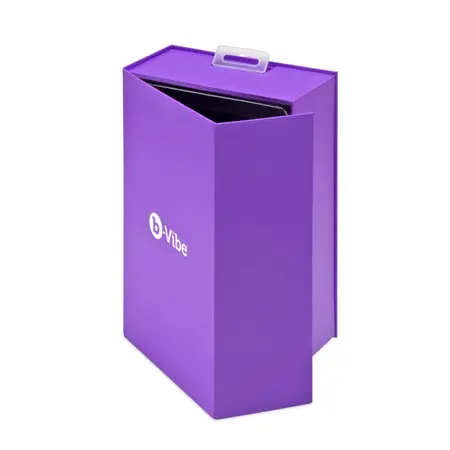 b-Vibe Rimming Petite Plug Purple - Compact Vibrating Silicone Model