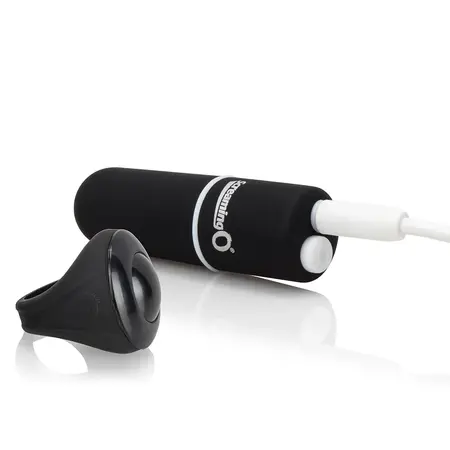Screaming O Charged Remote-Control Intimate Panty Set Black Rechargeable