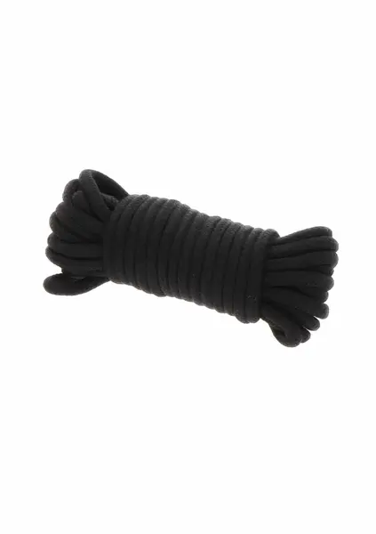 Bondage Rope 10 Meter - Durable Polypropylene Restraint Cord Black