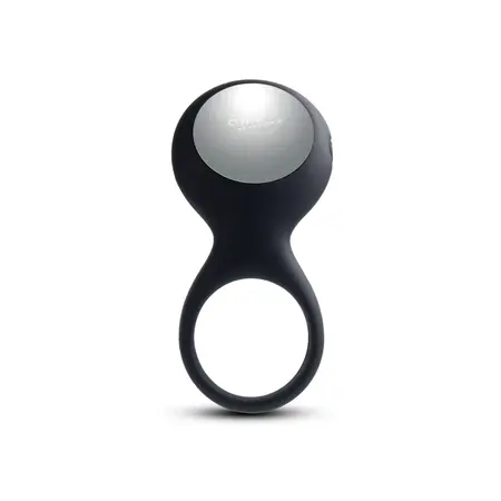 Svakom Tyler Black | Waterproof Intimate Ring for Couples, Silicone, 5 Modes