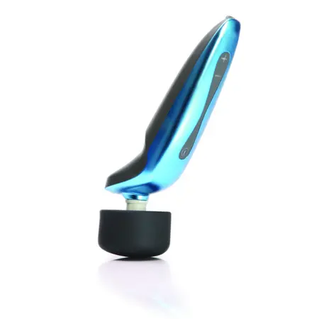 Tantus Rumble Cordless Personal Massager, 7-Speed, Silicone Head, Black