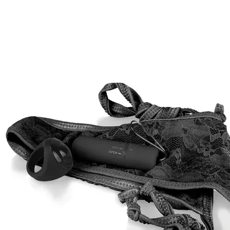 The Screaming O My Secret Remote Panty Vibe Black - 10-Mode Set