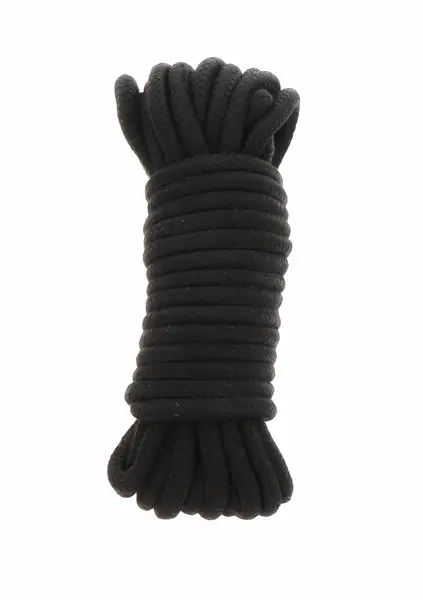 Bondage Rope 3 Meter - Durable Polypropylene, Soft Surface, Black