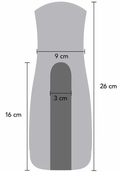 HIDDEN DESIRE Fusion X Deep Squeeze Intimate Machine Vibrating Black