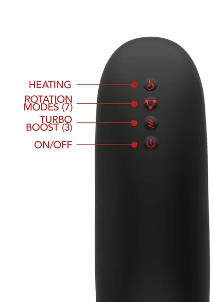 HIDDEN DESIRE Fusion X Beaded Tongue Intimate Machine with Heating