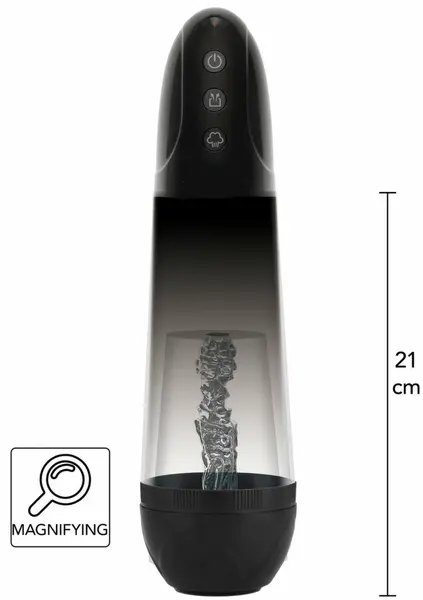 HIDDEN DESIRE Fusion X Automatic Magnifying System, Transparent, Large