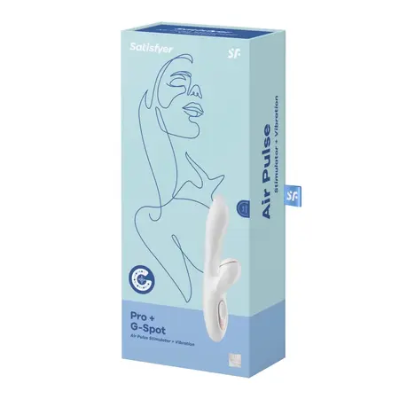 Satisfyer Pro G-Spot Rabbit Dual-Action Intimate System, Pink, USB Rechargeable