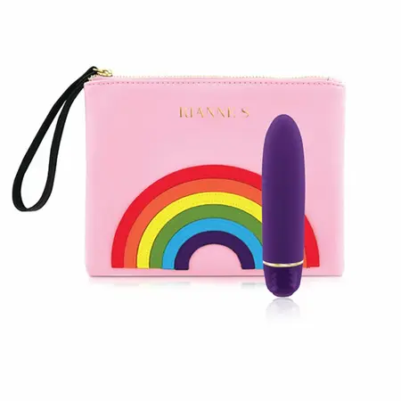 Rianne S Classique Vibe Deep Purple - Compact Silicone Model, 7 Modes