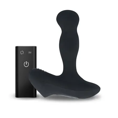 Nexus Revo Slim Intimate Rotating Device, Waterproof, Rechargeable, Black