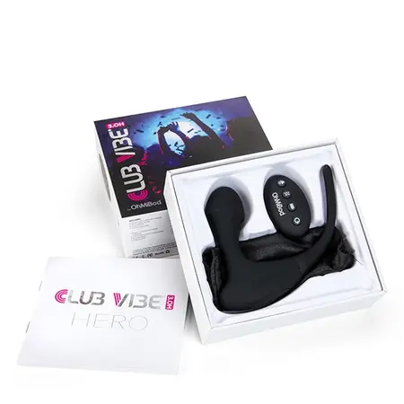 OhMiBod Club Vibe 3.OH Hero - Remote-Controlled Curved Intimate Device