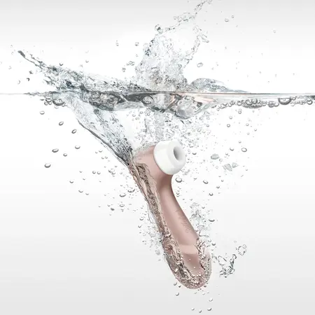 Satisfyer Pro 2 Rose Gold Intimate Air Pulse Device, 11 Modes, Waterproof