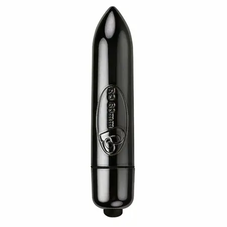 Rocks-Off RO-80mm 7-Speed Compact Intimate Bullet Gun Metal