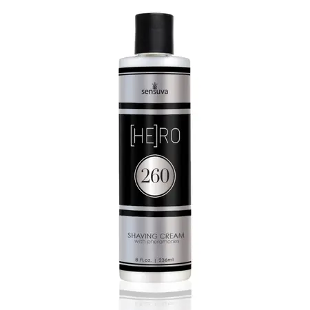 Sensuva HE(RO) 260 Hydrating Shaving Cream for Men 236ml - Pheromone Formula