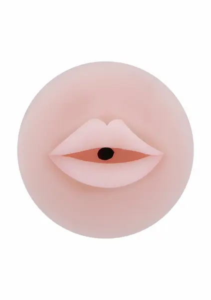 Mouth Stroker Vibrating Intimate Machine TPE Compact by Shots