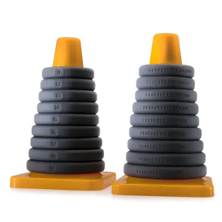 Perfect Fit Play Zone Kit Xact-Fit Silicone Ring Set, 9 Sizes