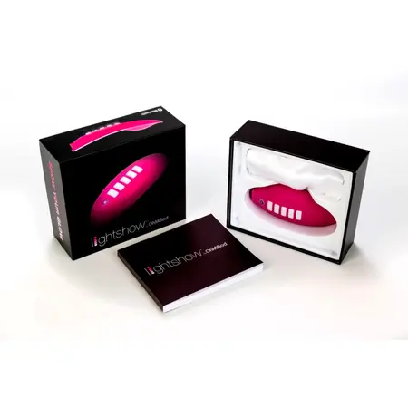 OhMiBod Lightshow App-Controlled Wearable Massager with LED Display