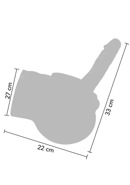 HIDDEN DESIRE BANGERS Ride My Hard Dick 4.5 kg Anatomical Model