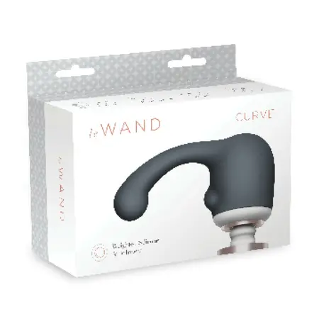 Le Wand Curve Weighted Silicone Accessory for Massager, Purple