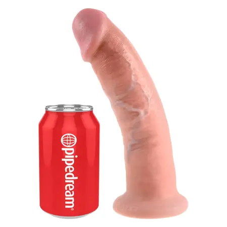 Pipedream King Cock 9 Inch Intimate Model - Flesh, Suction Base