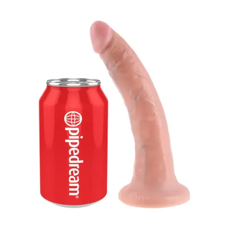 King Cock Model 7 Inch Flesh - Anatomically Detailed System, 17.8 cm
