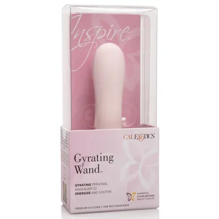 CalExotics Inspire Gyrating Wand Rechargeable Intimate Massager 16.5cm