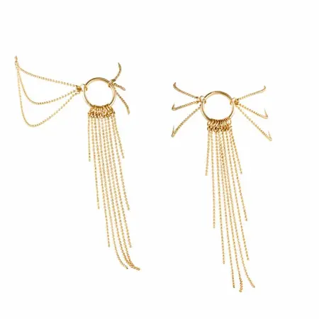 Bijoux Indiscrets Magnifique Foot Chain Gold Adjustable Jewelry