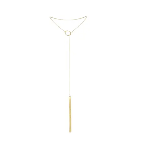 Bijoux Indiscrets Magnifique Gold Pendant - Adjustable Necklace & Accessory