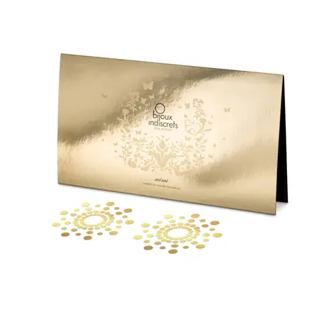 Bijoux Indiscrets Mimi Metallic Temporary Tattoos 3-Set - Gold, Silver, Copper