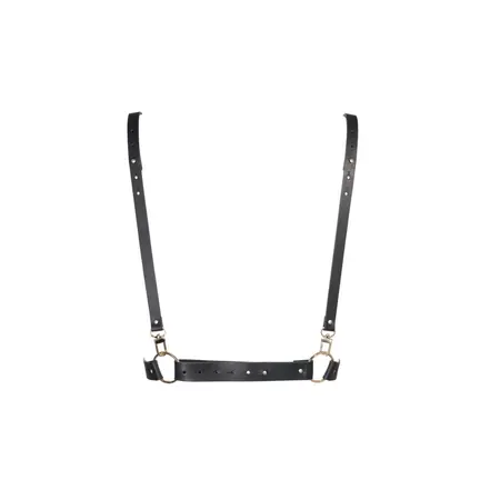 Bijoux Indiscrets Maze X Adjustable Vegan Harness Black