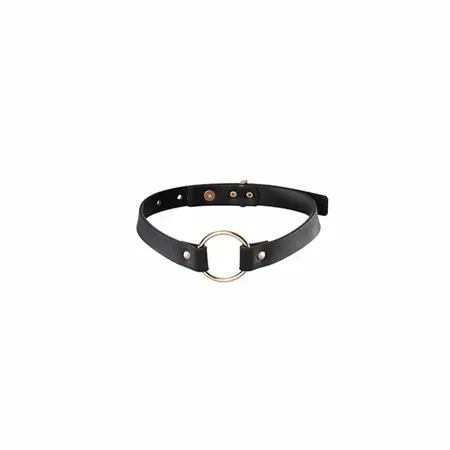Bijoux Indiscrets Maze Adjustable Vegan Choker Black
