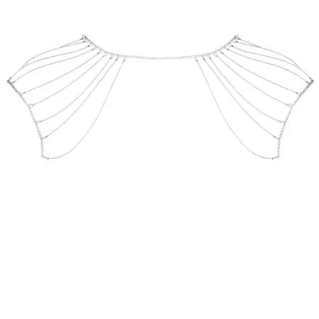 Bijoux Indiscrets Magnifique Silver Adjustable Shoulder Chain Jewelry