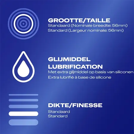 Durex Originals Classic Natural Latex Condoms 12-Pack Easy-On Fit