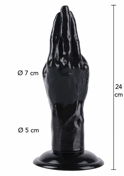 HIDDEN DESIRE Extreme Hand Fucker 24 cm XXL Anatomical Model PVC