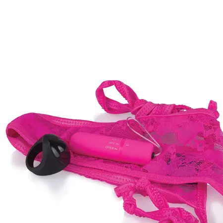 The Screaming O My Secret Remote-Controlled Intimate Panty Set Pink