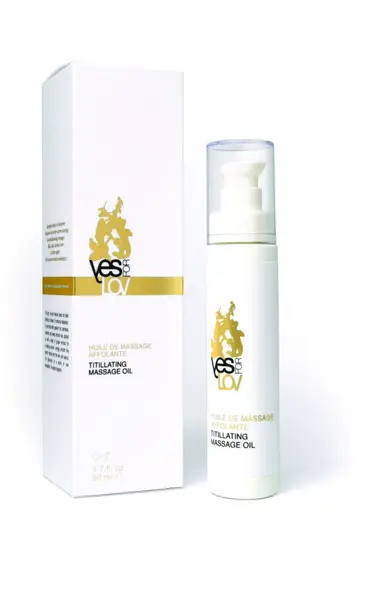 YESforLOV Massage Oil Titillating Formula 100ml - Ginger & Passion Fruit
